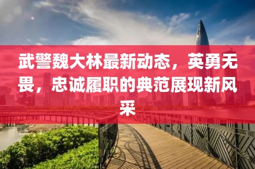武警魏大林最新動態(tài)，英勇無畏，忠誠履職的典范展現(xiàn)新風(fēng)采